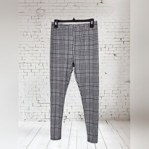 Emery Rose Black and White Checkered Pants